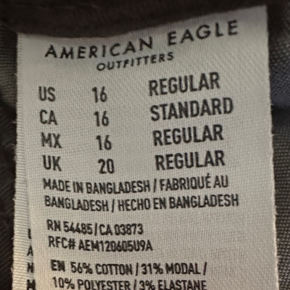 American Eagle Outfitters Gray Boot Cut Pants - Picture 3 of 6